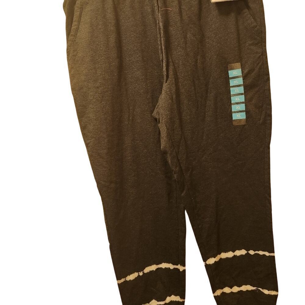 RBK Tie Dye Jogger Women's XL NWT Grey White Pockets
